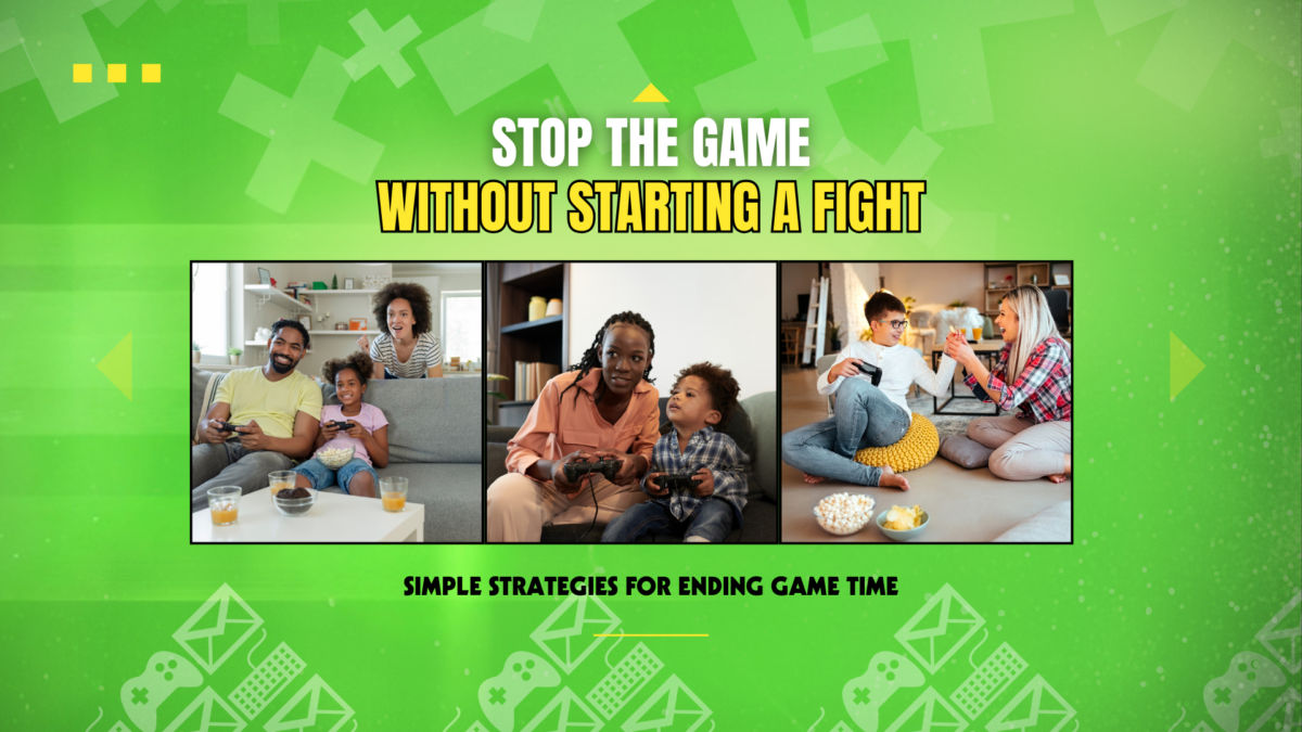 Gaming Boundaries for Kids: Ending a Gaming Session