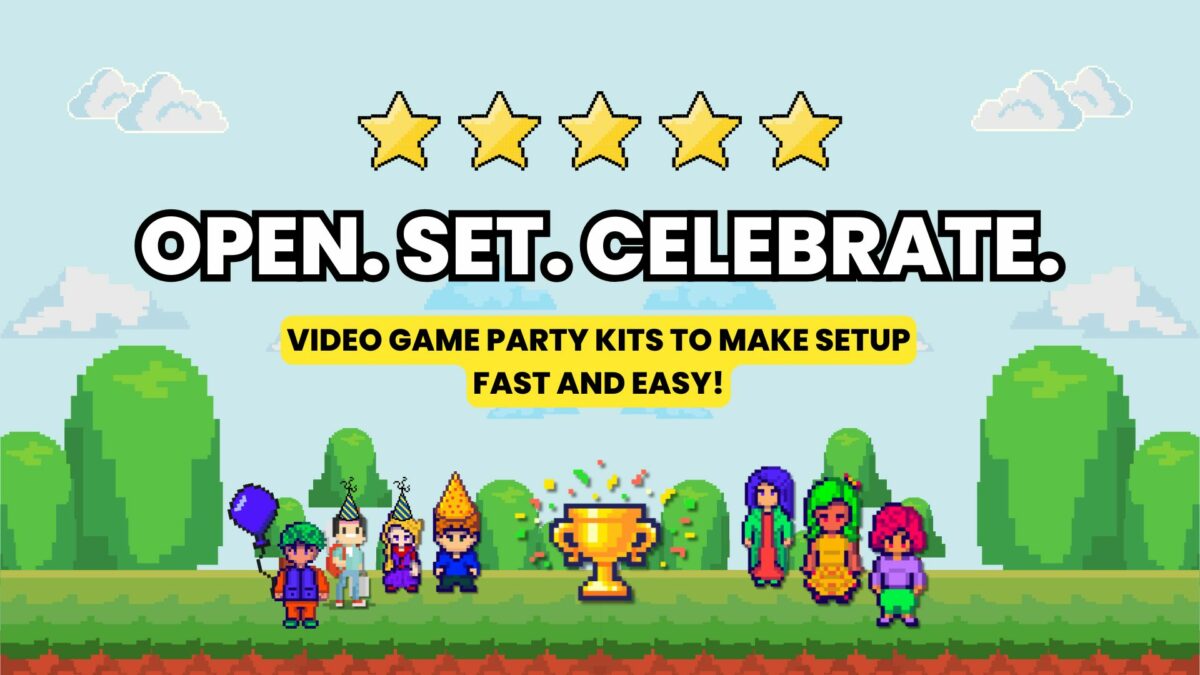 The Best Video Game Birthday Party Supply Kits