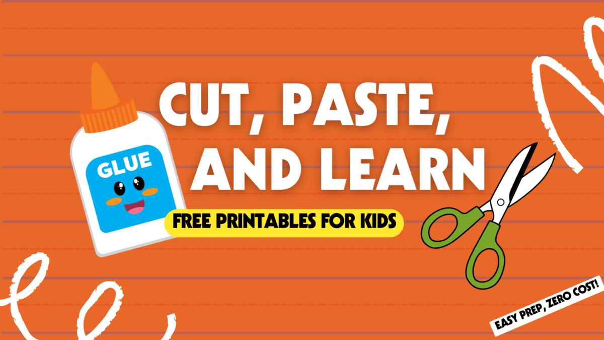 Free Scissor Skill Kid Worksheets