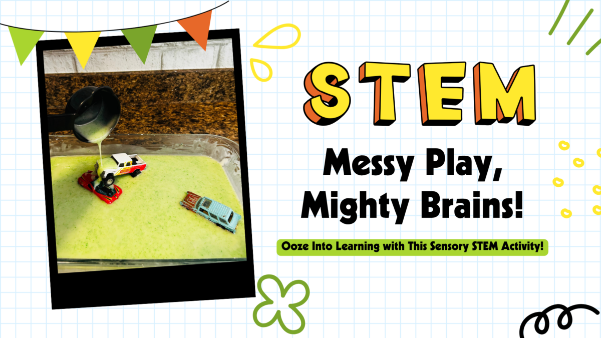 Sensory STEM Activities for Kids: Slippery Sand