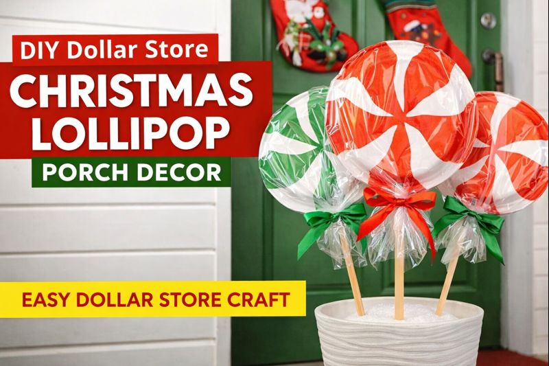 Dollar Store DIY Christmas Decor