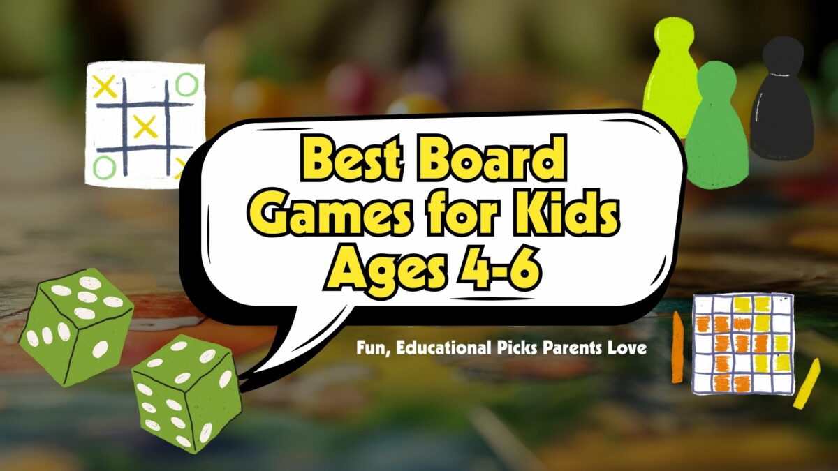 Best Board Games for 4-6 Year Olds: Fun & Educational Picks