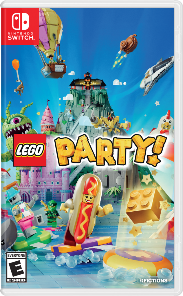 LEGO Party video game featuring LEGO characters competing in fun family friendly party mini games