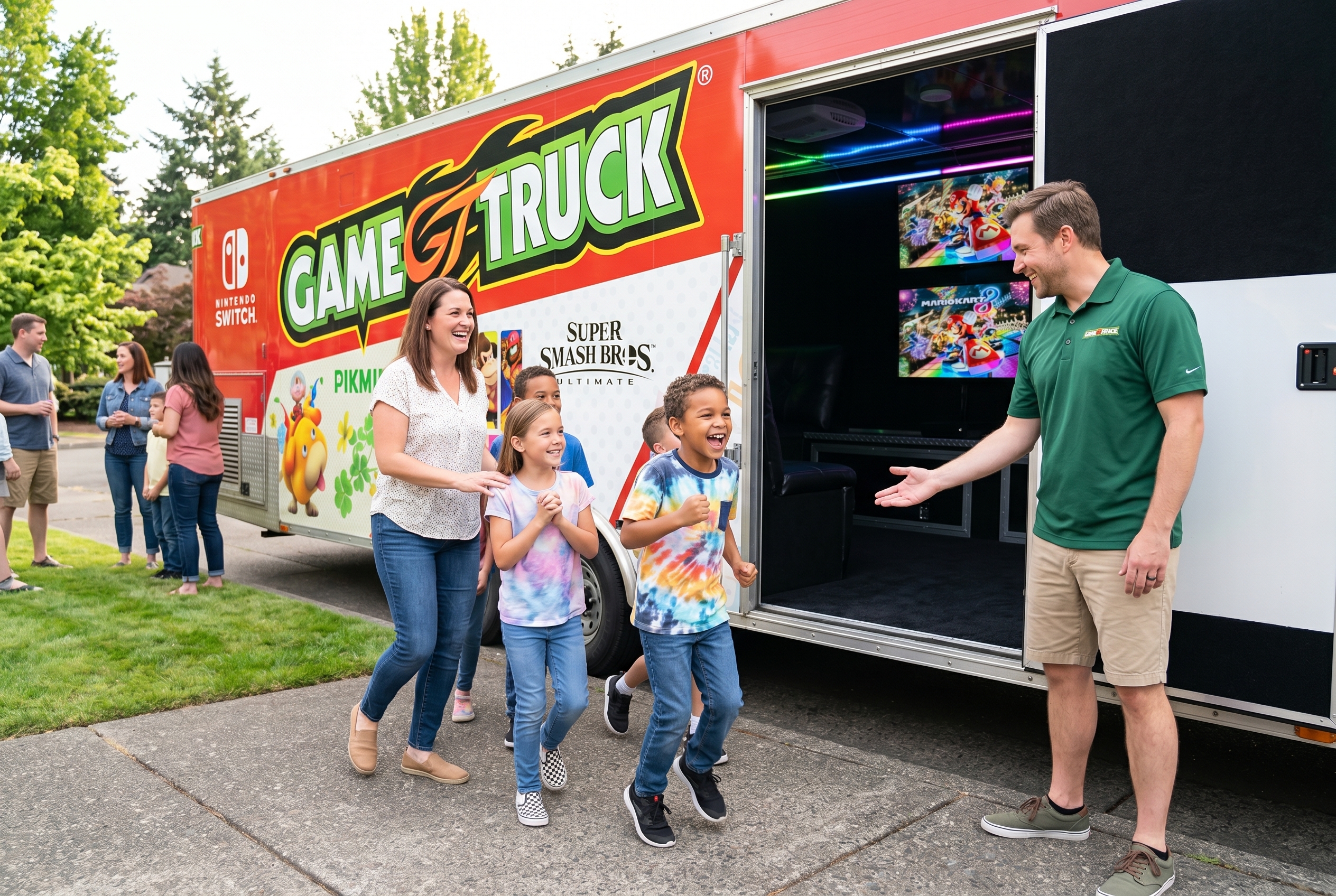 What Makes a GameTruck Party Different From a Regular Party