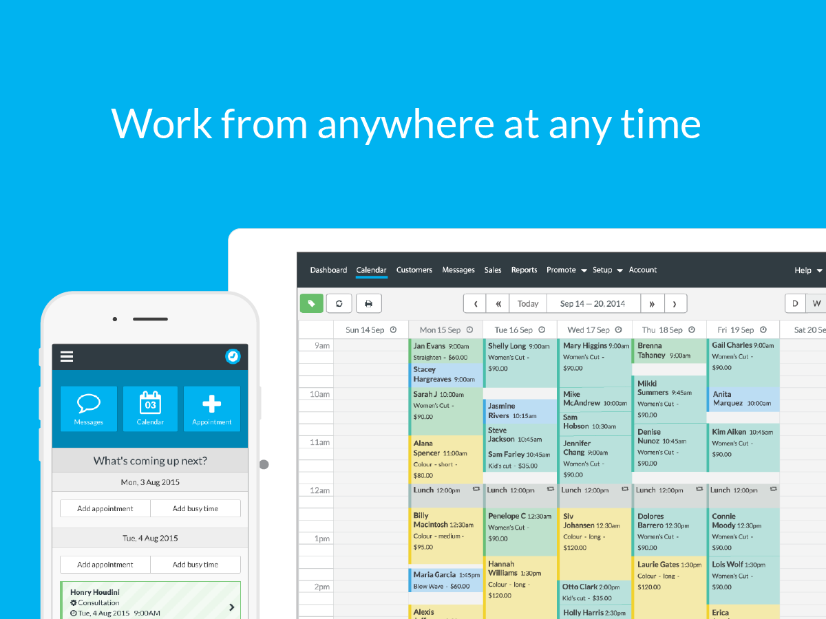 The calendar is the heart of the Timely platform.