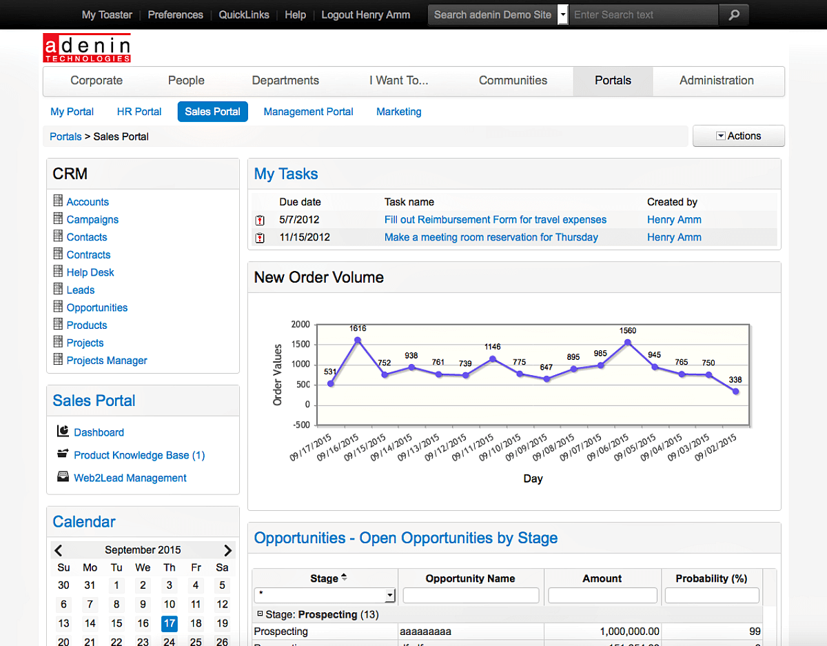 Sales Portal