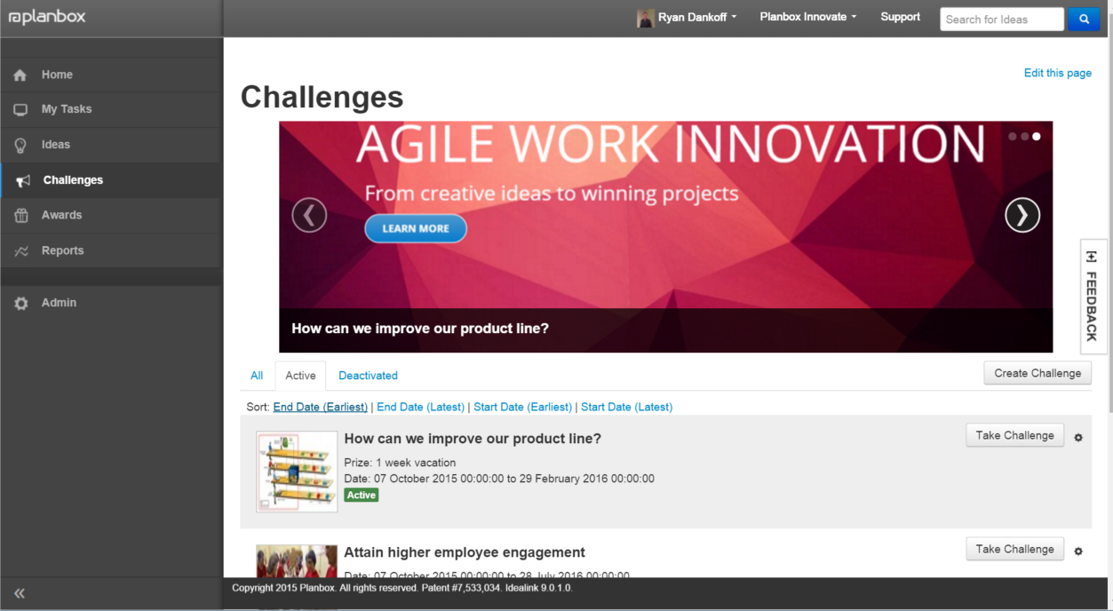 Challenges can be addressed to specific communities or silos and are created to directly answer questions.