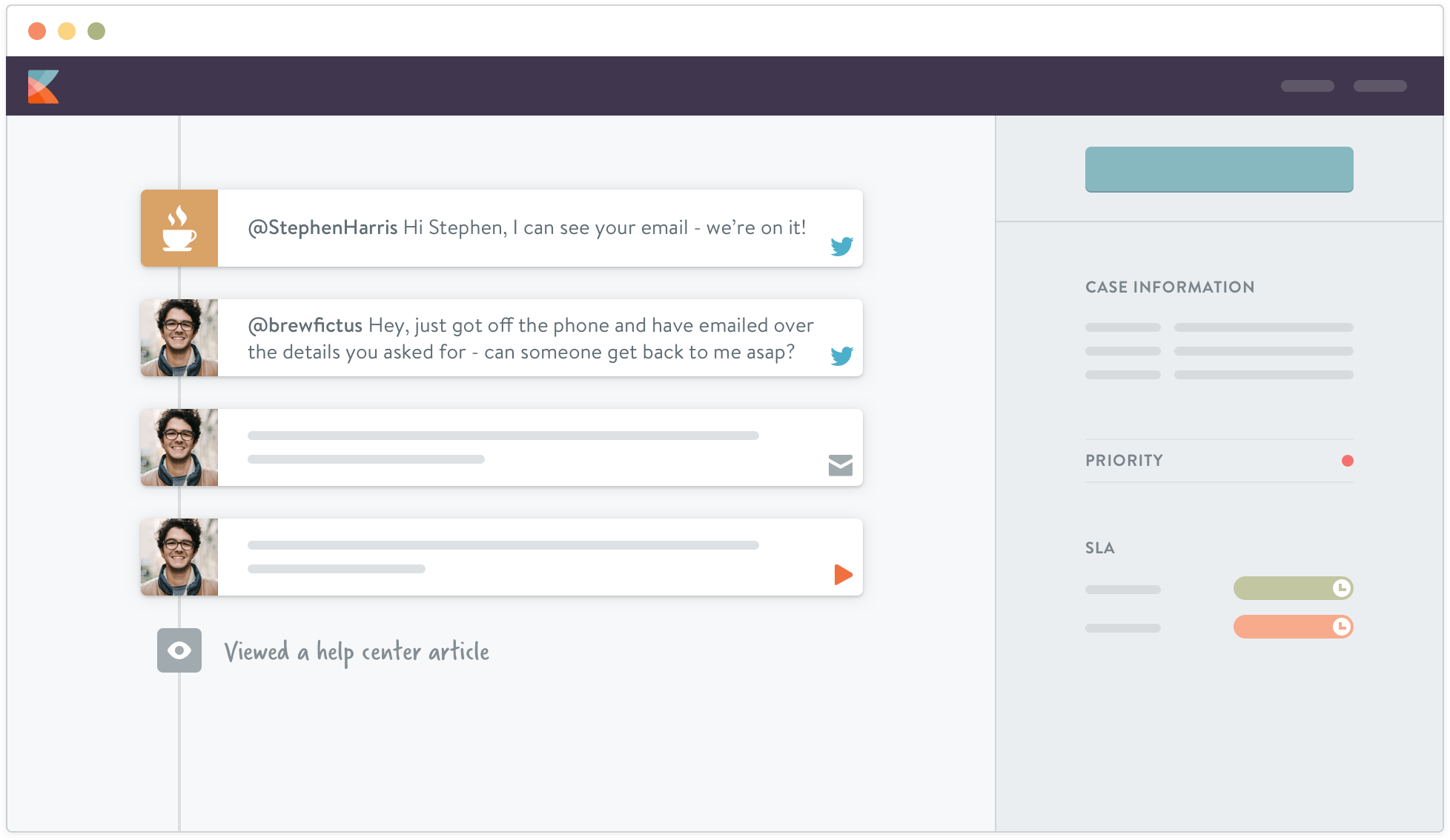 Kayako community portal