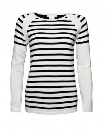 Opzione Striped Cotton, Silk and Cashmere Sweater | MaxMara