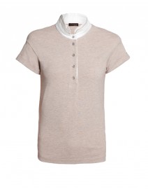 Stretch Cotton Polo | Peserico