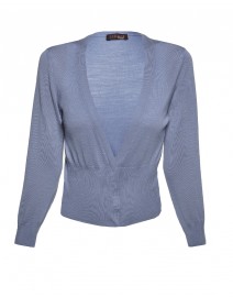 Wool, Silk and Cashmere Cardigan | Peserico