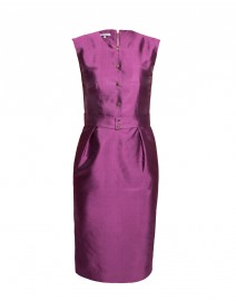 Cotton and Silk Sleeveless Dress | Arthur Mendonca