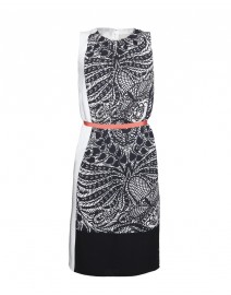 Printed Crepe de Chine Dress | Peter Som