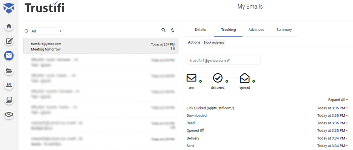 Email tracking