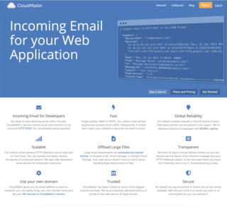 CloudMailin Homepage - Receive email on Heroku via HTTP