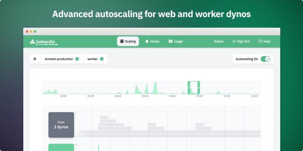 Rails Autoscale screenshot