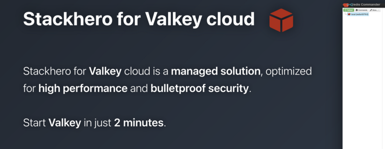 Valkey cloud at https://www.stackhero.io/en-US/services/Valkey/benefits