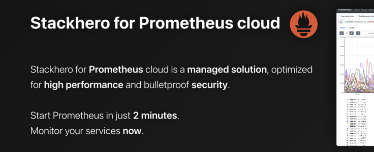 Prometheus cloud at https://www.stackhero.io/en-US/services/Prometheus/benefits