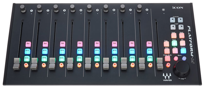 Waves eMotion LV-1 Controlled By Icon Platform M
