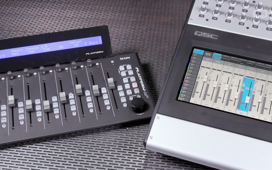 Platform M+ Now Integrates with QSC Touchmix 30 Pro v 2.0