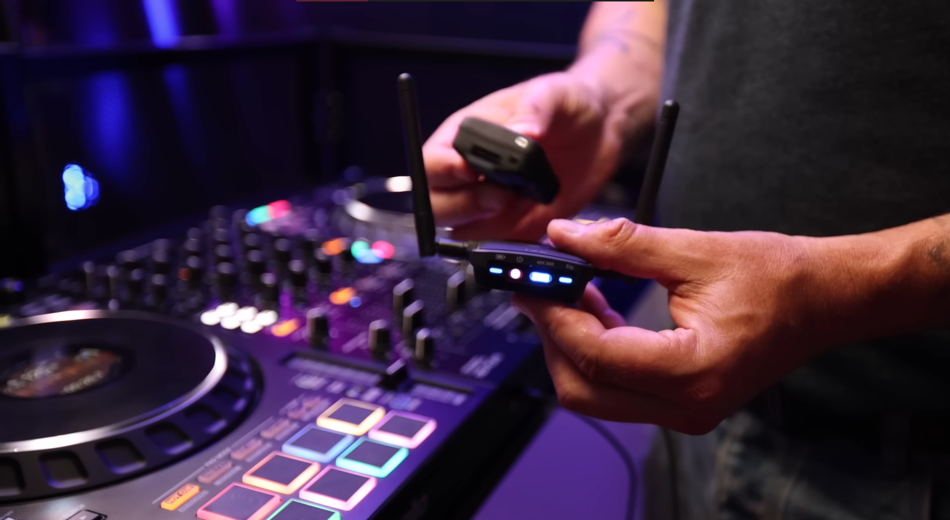 iCON Pro Audio AirMon UHF with your favorite DJ headphones.