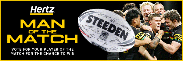 Vote for your round 22 Hertz Man of the Match