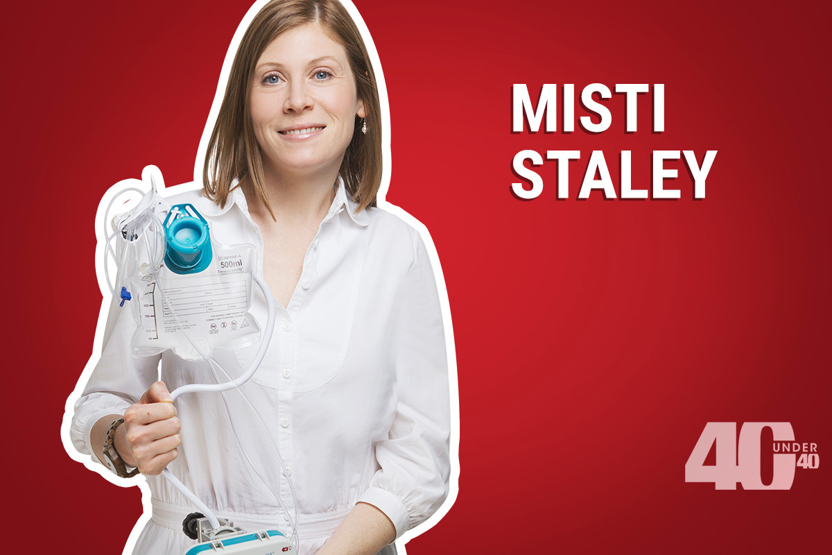 Misti Staley, FreeArm (40 Under 40)