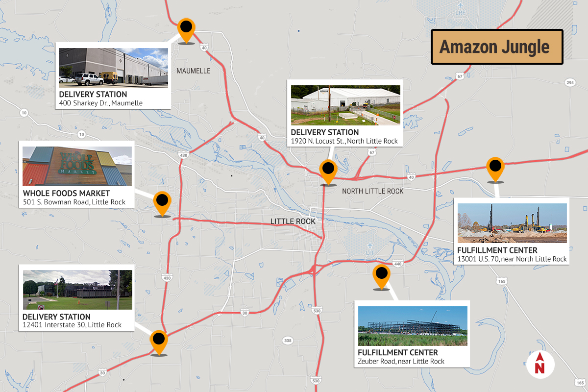 Amazon Confirms Another Central Arkansas Fulfillment Center Arkansas