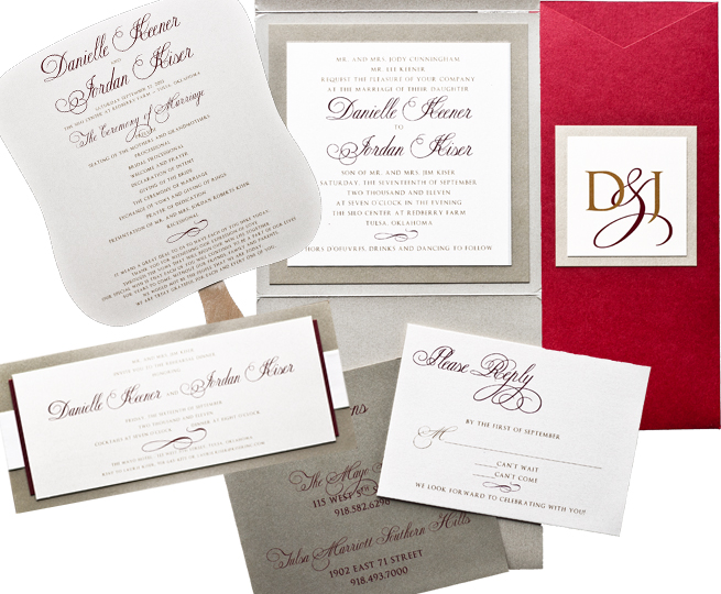 Timeless Wedding Invitations & Stationery Suites from Arkansas' Best Arkansas Bride
