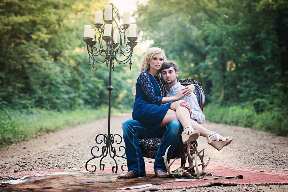 Arkansas Engagement Kelsey Dow & Tyler Mason of Jonesboro Arkansas Bride