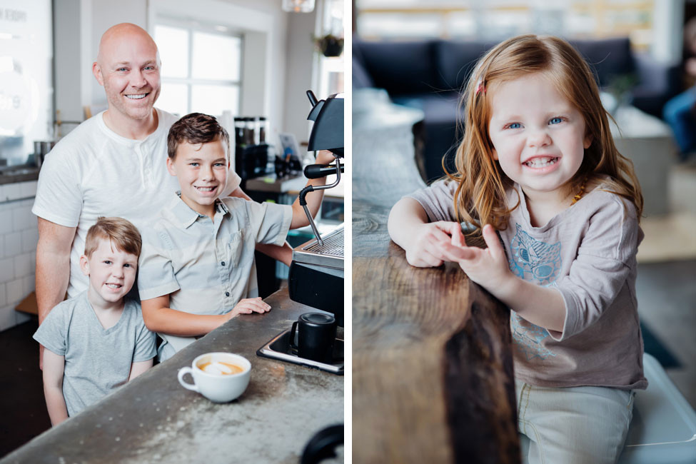 Mitchell Family Makes Coffee Shop Dreams a Reality While Giving Back