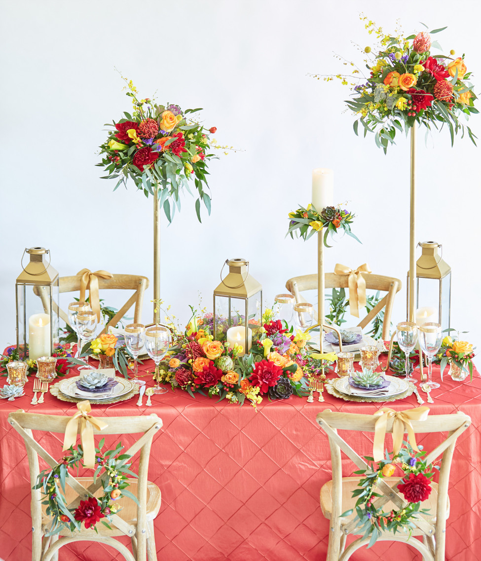 Tablescapes Shirley's Flower Studio Arkansas Bride