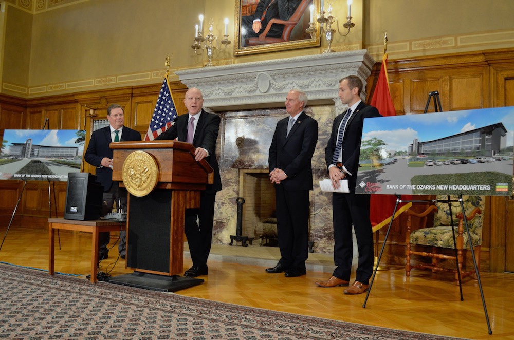 Bank of the Ozarks Formally Announces New Headquarters Arkansas