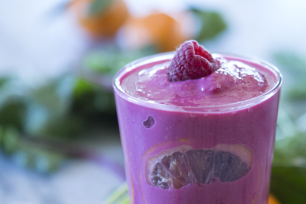 Recipe Ruby Smoothie from P. Allen Smith Little Rock Soiree Magazine