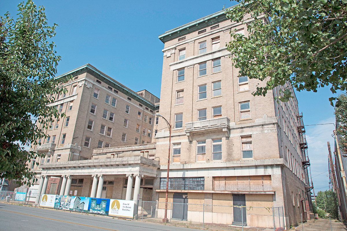 Pine Bluff's Hotel Pines Undergoing a Transformation Arkansas