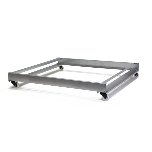 0522 BROODER BASE WITH CASTERS | GQF Manufacturing