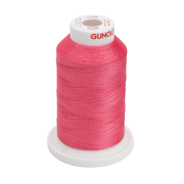 Polyester Embroidery Thread - Hot Pink | Gunold USA | Gunold USA
