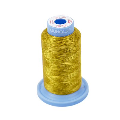 87002-Antique Gold - Poly Flash™ Embroidery Thread - 40 Wt. 1,100