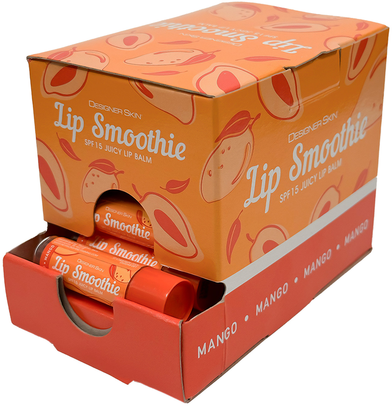 pocket lips blister c 2 mandarina mango de 6.4 g Designer Skin Mango Lip Smoothie 24ct
