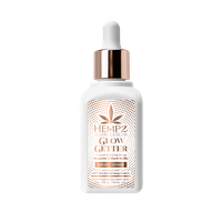 Hempz Glow Getter Lip Gloss - Hydrating Balm With Shimmer | Vegan .44 Oz