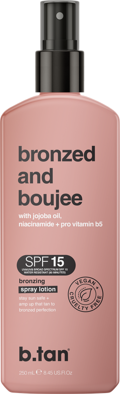 b.tan Bronzed And Boujee SPF 15 8.45oz - Case Count - 48 | Best