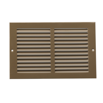 14x8 1400b Brown Wall Return Opening Size 14x8 Overall Size 15 5x9 5