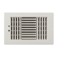 Rz603 Plastic 3 Way Register