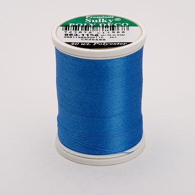 Sulky 40 Wt. Poly Deco Thread - Blue - 900 yd. Spool