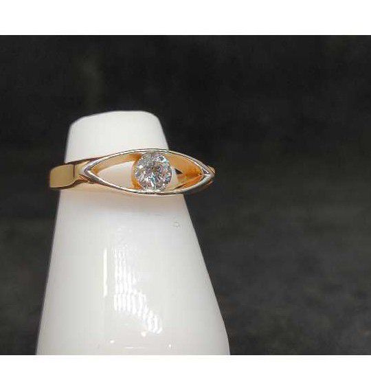 18K Ladies Rose Gold Ring