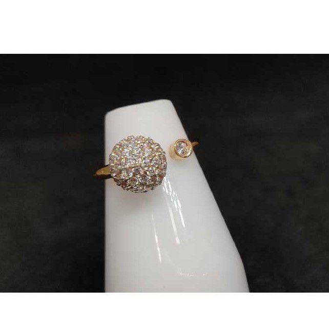 18k ladies rose gold ring