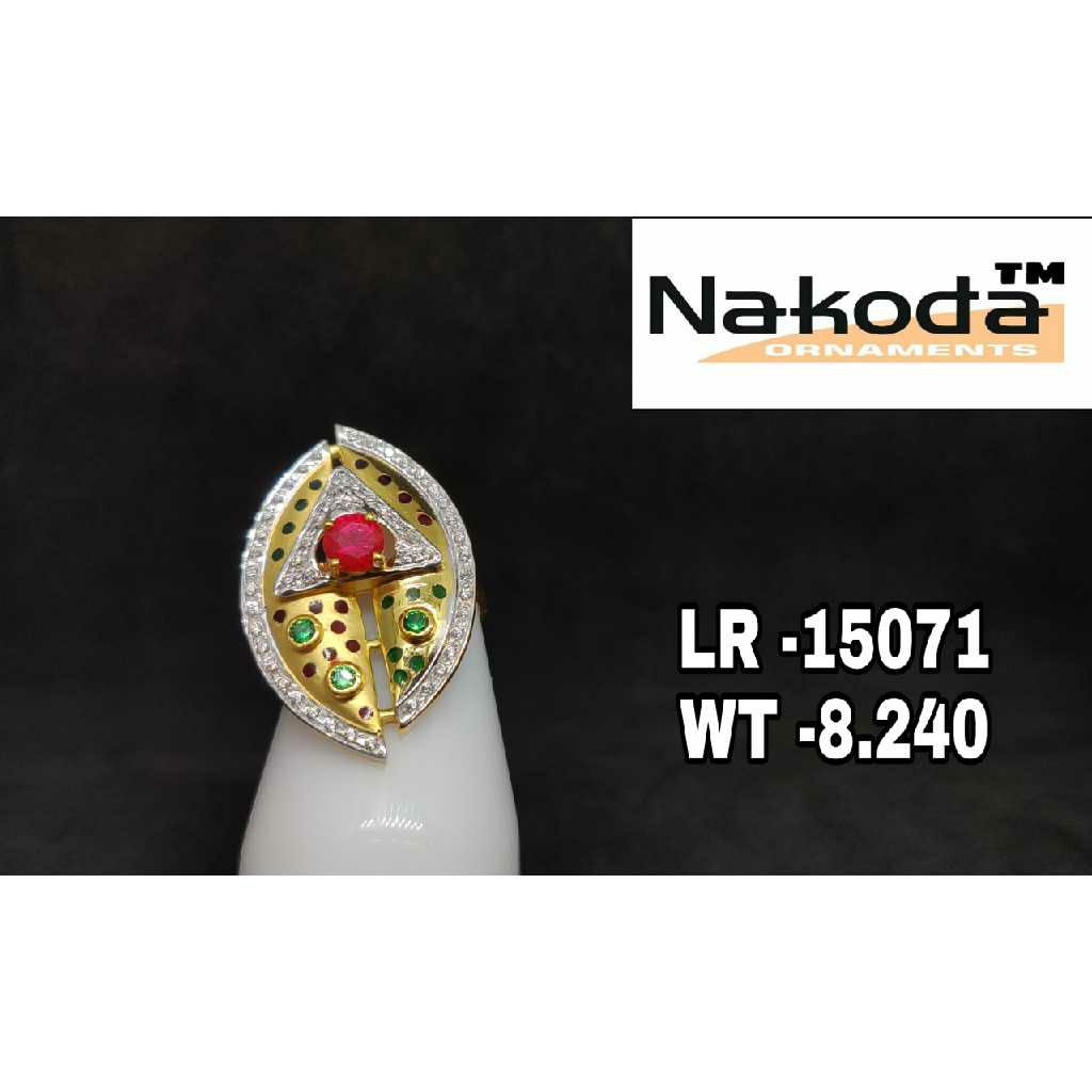 916 Ladies Fancy Gold Ring