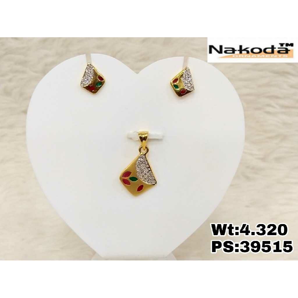 916 Ladies Fancy Pendant Set