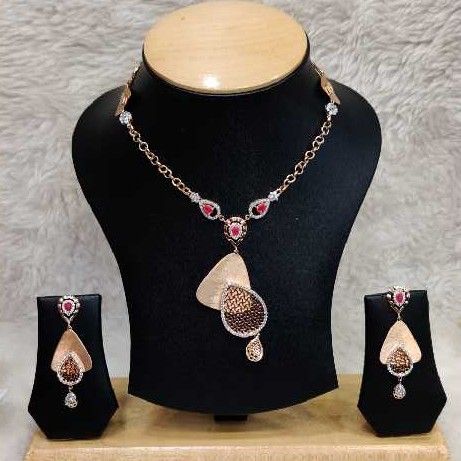 18K Rose Gold Fancy Set