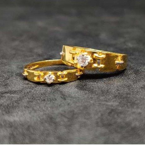 916 Exclusive Gold Couple Ring